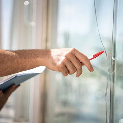 broken glass repair in Sanford, FL